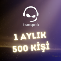 500 Kişilik 1 Ay