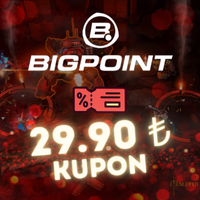 Bigpoint 29.9 TL Kupon