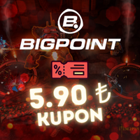 Bigpoint 5.9 TL Kupon