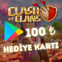 Clash of Clans 100 TL Google Play