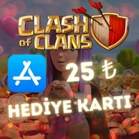 Clash of Clans 25 TL iTunes