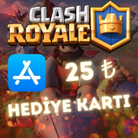 Clash Royale 25 TL iTunes