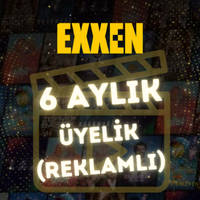 EXXEN 6 Aylık Üyelik (Reklamlı)