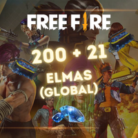 Free Fire 210+21 Elmas Global