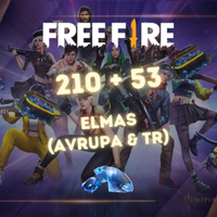 Free Fire 210+53 Elmas EU-TR