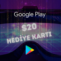 Google Play 20 USD Gift Card