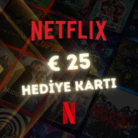 Netflix 25 EURO Gift Card