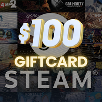  Steam Wallet Card 100 USD  