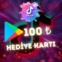 TikTok 100 TL Google Play Jeton