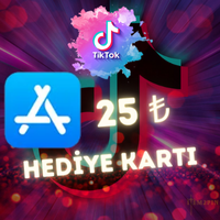 TikTok 25 TL iTunes Jeton