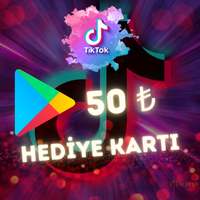 TikTok 50 TL Google Play Jeton