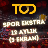 TOD Spor Extra 12 Aylık - 3 Ekran