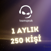 250 Kişilik 1 Ay