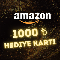 Amazon 1000 TL Hediye Kartı