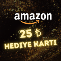 Amazon 25 TL Hediye Kartı