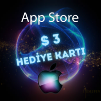 App Store 3 USD Gift Card