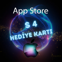 App Store 4 USD Gift Card