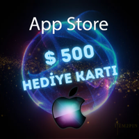 App Store 500 USD Gift Card