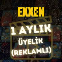 EXXEN 1 Aylık Üyelik (Reklamlı)