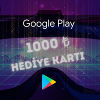 Google Play 1000 TL Hediye Kartı