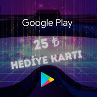 Google Play 25 TL Hediye Kartı