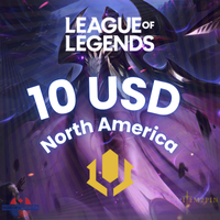 LOL 10 USD Riot Acces NA