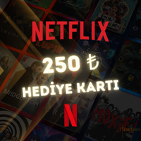 Netflix 250 TL Hediye Kartı