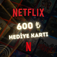 Netflix 600 TL Hediye Kartı