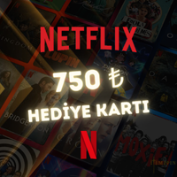 Netflix 750 TL Hediye Kartı