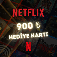 Netflix 900 TL Hediye Kartı