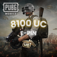 PUBG Mobile 8100 UC Epin