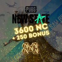 PUBG New State 3.600 NC + 250 Bonus