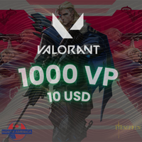 Valorant 1.000 VP - 10 USD