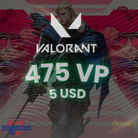 Valorant 475 VP - 5 USD