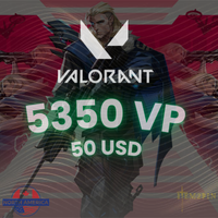 Valorant 5.350 VP - 50 USD